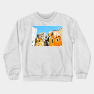 A View of Corfu Town, Greece Crewneck Sweatshirt